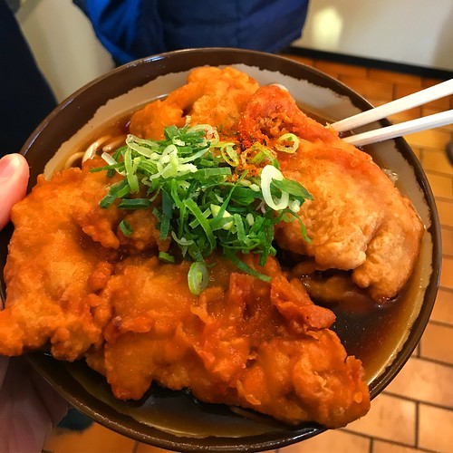 我孫子駅の唐揚げそばがでかくておいしい！人気の秘密をご紹介！
