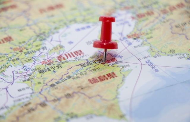 徳島県の大きさはどのくらい？面積・人口・人口密度を比較解説！